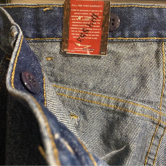 NWT! Wrangler Pro Gear Workwear Reinforced Canvas Legs Jeans Pants Mens 40x34 - Picture 6 of 9